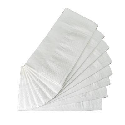 China white hotel disposable paper napkins for restaurant dinner paper napkins for sale