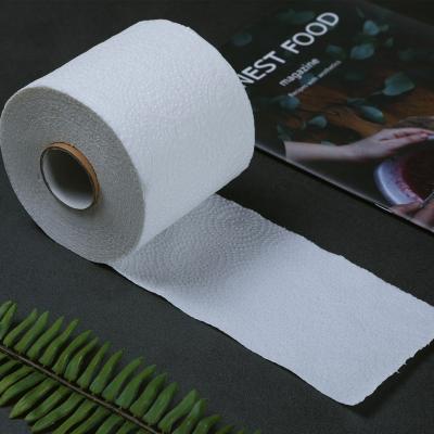 China Soft Comfortable Chinese Supplier Hotel Bath Tissue Toilet Paper Roll for sale