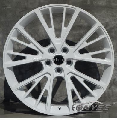 China Aluminum RTS 22*9.5j white 5X112 offset 45/48mm 72.6.6 forged aluminum alloy car wheel rim frames/mags for sale