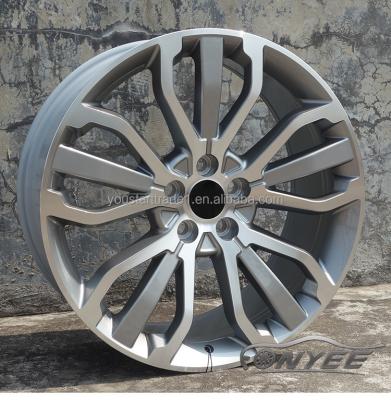 China Aluminum Silver*Black 21*9.5j 20*8.5j 5X120 Offset Casting Alloy Aluminum Car Wheel Off Road Rim 49/45mm72.6 In Stock for sale