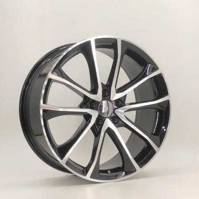 China Black Polish Automobile Modification Machine 19*8.5 40 5*112 66.45 Face Wheels Alloy Car Rims In Stock Fit For Audi A1 Benz CL-SL-CLK BMW for sale