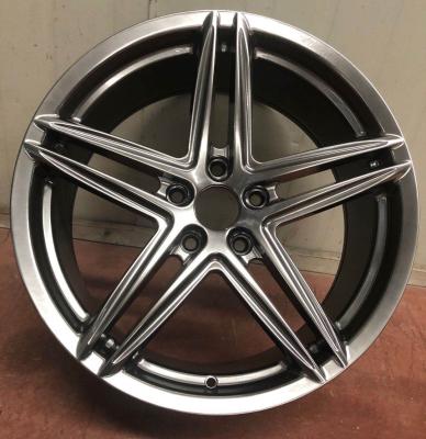 China Automobile Modification Auto Parts Car Rims Manufacturing Matte 18*8j 38 5*114.3 73.1 / Hyper Black Alloy Wheel Car Rims In Stock Fit For Nissan TOYOTA for sale