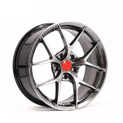 China Automobile modification auto parts 16X7j 4-5 holes 100mm 112mm 114.3 muti-spoke high quality A356 alloy wheel casting car rims in stock for sale