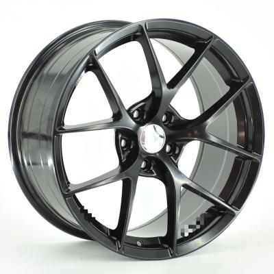 China Hot PCD 4*100 Automobile Modification 2022 Sale Model CB 73.1 CB 73.1 Color Casting Alloy Wheel HYPER BLACK 73.1 Inch 4*100 Car Edges In Stock for sale