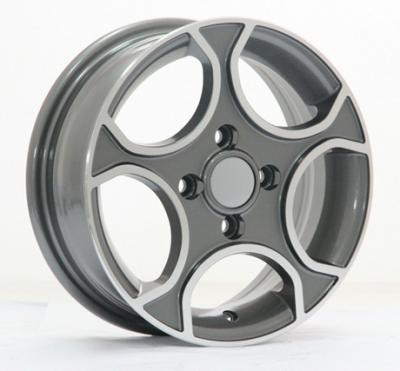 China Drive Wheel Black Face 13 Inch Rim 4 Holes 4x100 OEM Aluminum Alloy Wheels For KIA With Original Covers for sale