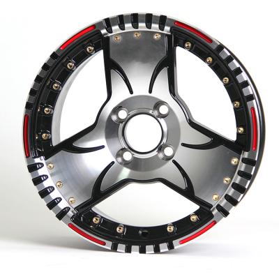 China Cheap factory price 12/13/14 inch alloy wheel rim automobile modification for sale for sale