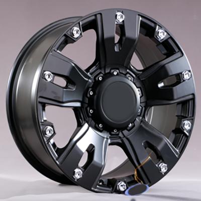 China Drive wheel 18*8.5j 20*9j car rims 135mm 130mm 150mm 139.7mm offroad 4*4 car wheels in stock for sale