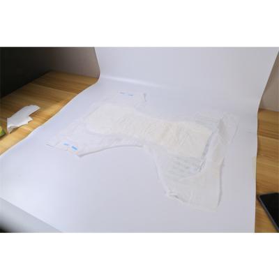 China Plain Woven Made In China Hospital Nursing Incontinence Pants Disposable Adult Diapers for sale