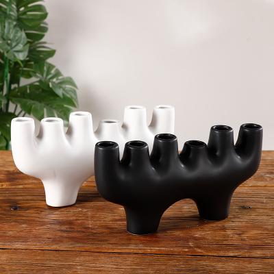 China Irregular Art Deco New Arrival Product Decoration Home Room Ornaments Ceramic Modern Decorative Articles For Nordic Home Decor for sale