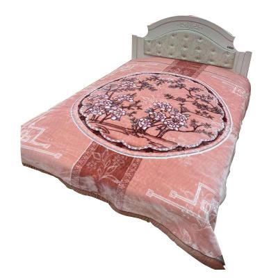 China High Quality Fiber Density Chunky Blanket Warm Fleece Throw Home Guaranteed Unique Blanket for sale