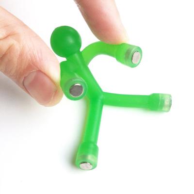 China Flexible Magnet Toy With Human Shape For Kids And Adults Desktop Fun Decorative Decoration QM-031 for sale