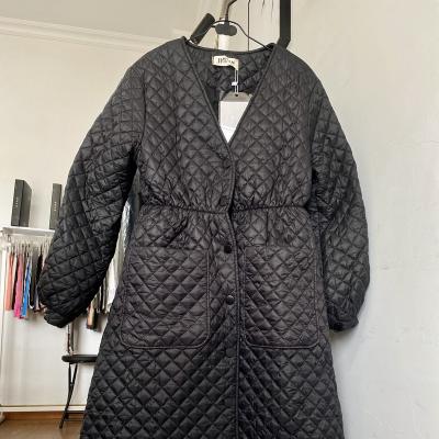 China Viable Factory Customization Quilting Woman Plus Size Coats With Long Down Jacket for sale