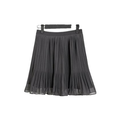 China Breathable short skirt 2021 new summer skirt ladies small high waist fresh bubble pleated skirt for sale