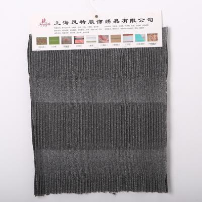 China Customized Design Tear-resistant 100% Polyester Pleated Printing Steel Wire Shaped Fabric for sale