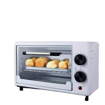 China Hotel black color 12L mini oven electric toaster pizza oven for 6 inch pizza for sale