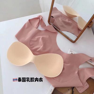 China Breathable and mite-eliminating breathable latex honeycomb latex protection fast rebound bra with low price for sale