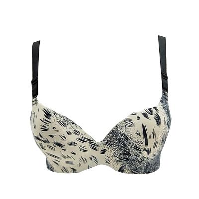 China Breathable OEM Customized Seamless Solid Color High Quality Japanese Style Women Fashion Print Bra for sale