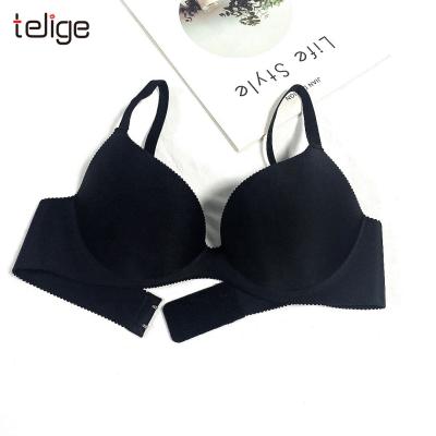 China Custom One Piece One Piece Push Up Bra Women Lingerie Wireless Breathable Underwear For Daily Women for sale