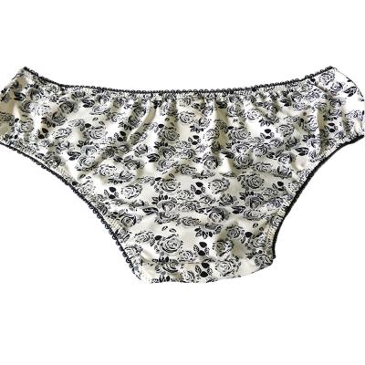 China China Manufacturer Fashion Design Antibacterial OEM Printed Floral Cute Lady Panties for sale