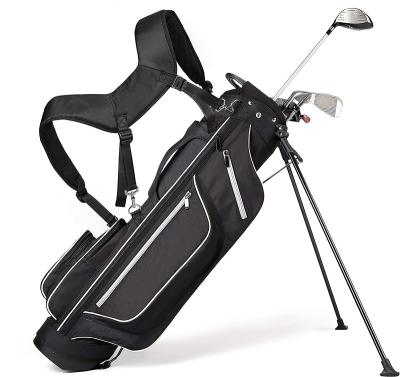 China High Quality Custom Golf Bag Golf Storage Bag PU Leather Material Stand Golf Bag for sale