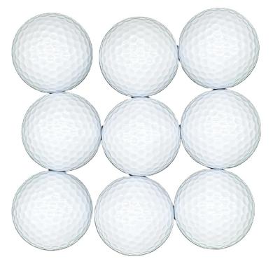 China Golf Sports Customized Rubber Surlyn High Quality 2 Layer Practice Golf Ball Printer for sale