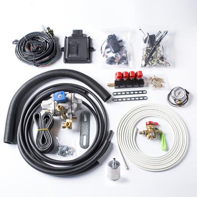 China lpg 4/6/8 cng conversion kits full cylinder kit for car gas equipment for auto universal for sale