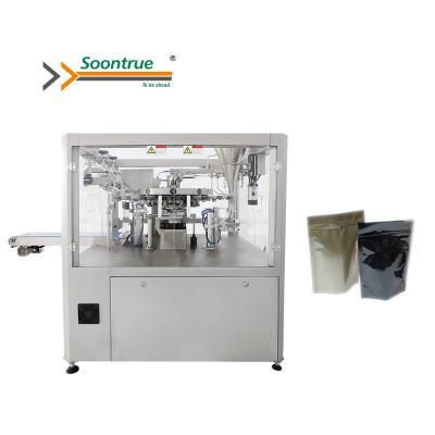 China Food doypack packing machine sachet filling and sealing machine food packaging dry machine for sale