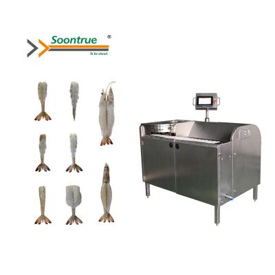 China food & Soontrue HB-320 Automatic Beverage Plant Deveiner Peeler Shrimp Processing Machine for sale