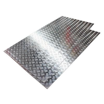 China Aluminium Chequered Diamond Sheet Plates Diamond Embossed Aluminum Checkered Sheet Ss Tread Plate for sale