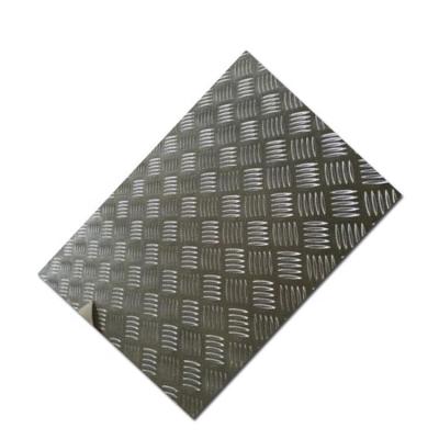 China 5 Bar Diamond Compass Al Checker Sheet Plate / 3 Bars Aluminum Tread Checkered Plate A1050 1060 1070 3003 5052 5083 5086 for sale