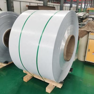 China Color Coated Aluminum Coil  White Hot Cold Dipped Prepainted Rolled 0.4mm aluminium color coated coils For Roofing en venta