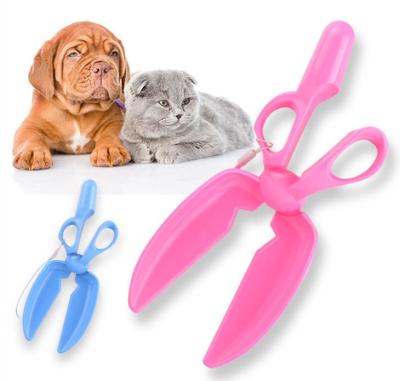 China Sustainable Pet Products Wholesale Environmental Dog Poop Picker Dog Scissors Cutting Scissor Toilet Picker for sale