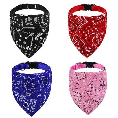 China Cute Viable Adjustable Bandana Triangle Bibs Scarf for Cat Dog Neckerchief Collar for sale