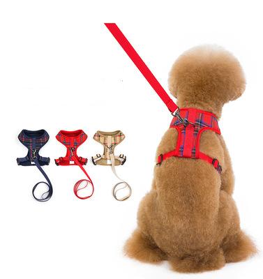 China Thoughtful Hands Free Adjustable Rope Pet Accessories Collar Dog Training Pet Chest Strap for sale