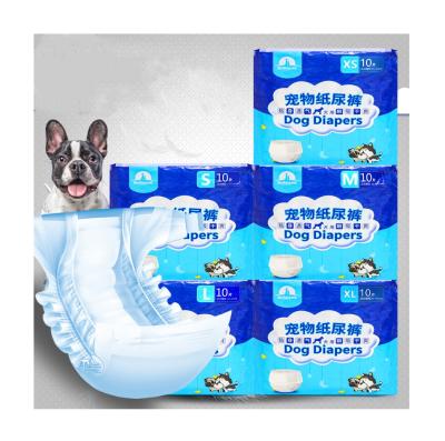 China 2022 Hot Sale Dog Bag Viable Disposable Pet Diaper Disposable Female Pet Physiological Pants for sale