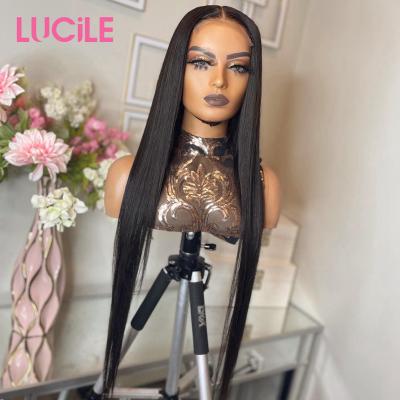 China Body Wave 12A Raw HD Indian Hair Lace Front Wigs Swiss Bone Straight Human Hair Lace Closure Virgin Brazilian Hair Wig For Black Women for sale