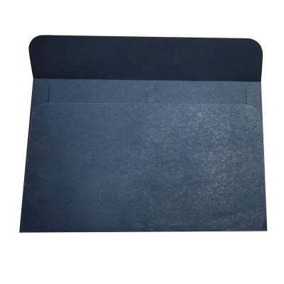 China Custom Adhesive Black Gift Wrap Envelopes Packaging for sale