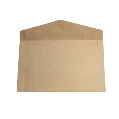 China Custom Business Packaging Envelope Logo C6 Self Seal Brown Paper Small Envelopes for sale