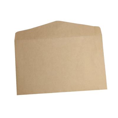 China Custom Business Envelope Brown Kraft Paper Gift Card Envelopes for sale