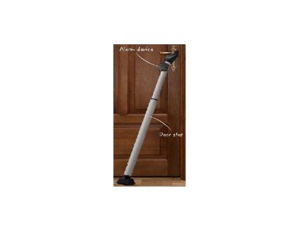 China Modern security door brace against intruder in white color for sale