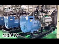 Cummins KTA19-G3A 450kw Three Phase AC Generator Diesel Generator Set