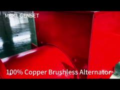 Weichai 6M26D447E200 Engine Open Silent Type Diesel Generator Sets 400kw 500KVA