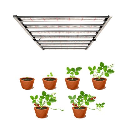 China Seed Starting F8 Lm301B 301H 3000K 3500K Grow Light Bar Vertical Agricultural Full Spectrum Led Grow Light Strip for sale