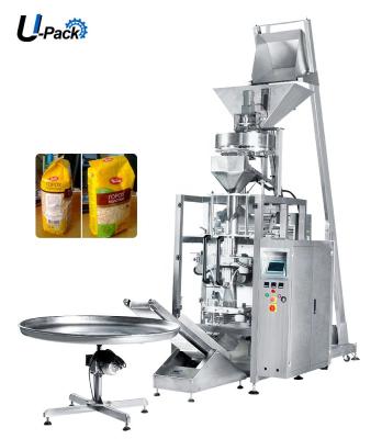 China Dedicated Coffee Bean Pouch Packaging Machine Food Technician Granule Food Dosing Packing Machine With Volumetric Cup Dosing for sale