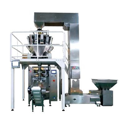 China Automatic Vertical Food Packing Machine For Pellet Snack Peanut Melon Seed Automatic Vertical Packaging Machine for sale