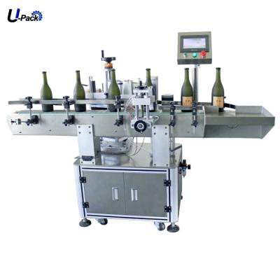 China CLOTHING Around Medicine Bottle Labeling Machine Labeling Machine For Glass Bottles Wine Bottles Labeling Machines for sale