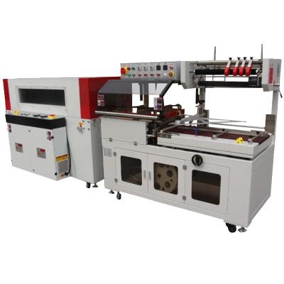 China Automatic Adjustable Size Food Shrink Wrapping Machine For Big Size Bubble Chamber Box for sale