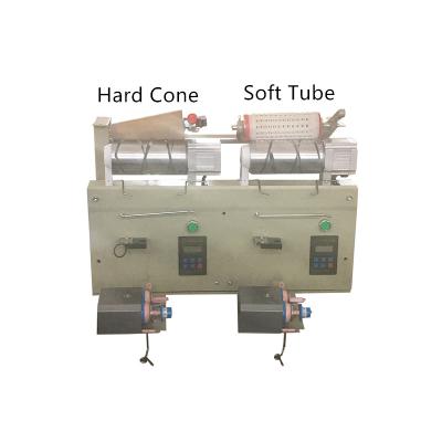 China Winding Chatter Two Shafts Cone Soft Hard Wire Winding Machine for sale