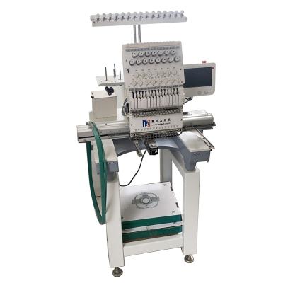 China Garment Shops 15/12 High Speed ​​Automated Flat Head Embroidery Machine Original Servo Computer for sale