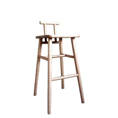 China Classic High Quality Kitchen Chair Luxury Modern Solid Wood Bar Chairs Bar Stool Chairs for sale